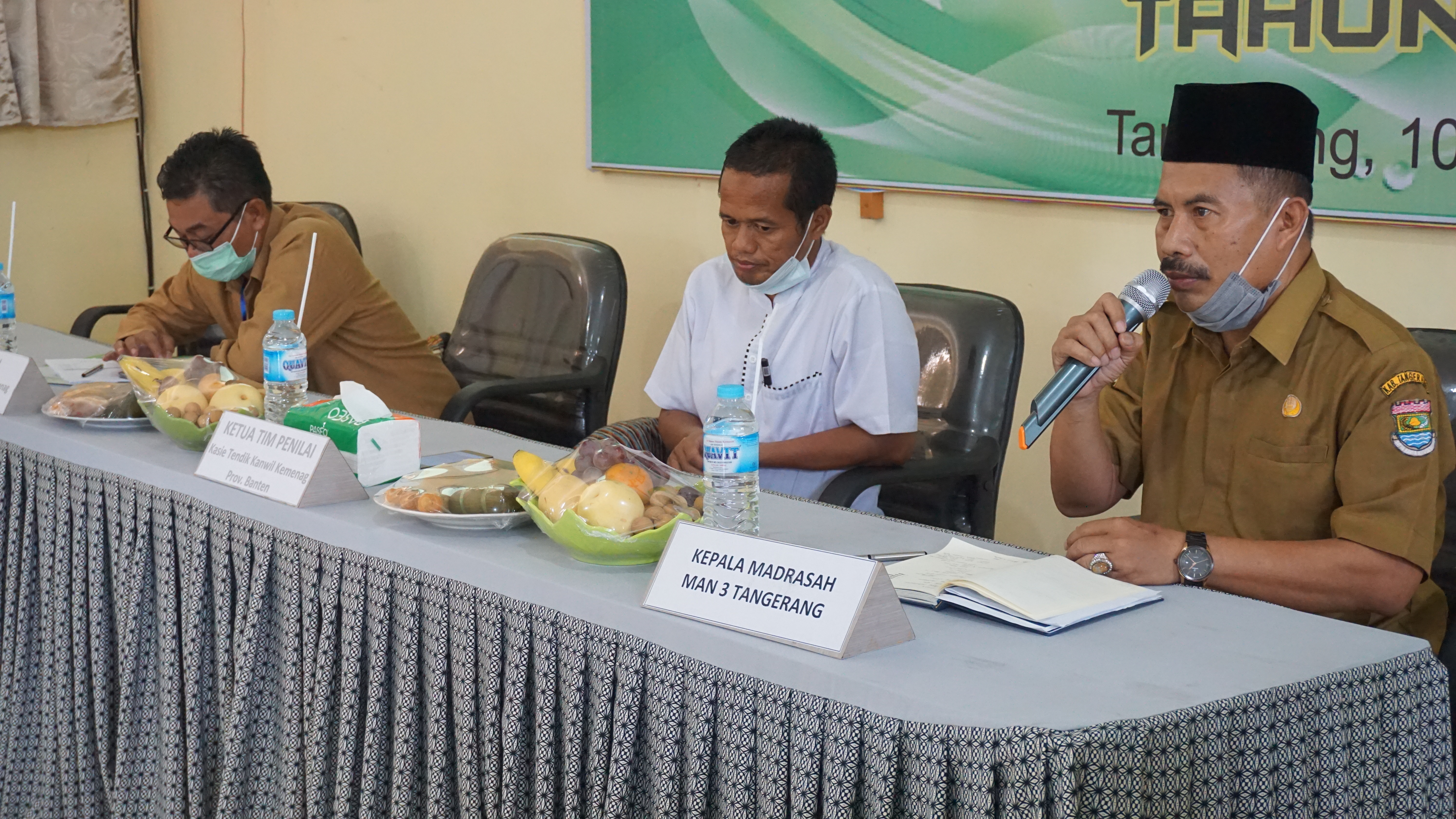 Sambutan dari Kepala MAN 3 Tangerang